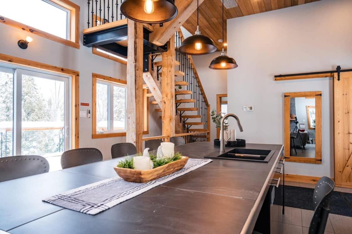 Maison Contemporaine Tremblant- Spa & Tranquillite Villa Lac-Superieur Eksteriør bilde